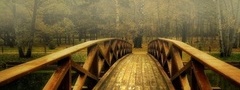 мост, река, природа