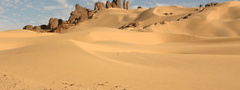 пустыня, песок, камни