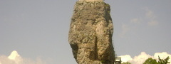 georgia, column of Katskhi, церковь, небо, грузия