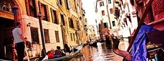 Венеция, гондола, вода