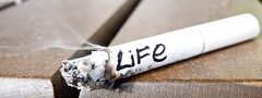 жизнь, сгорает, как, сигарета