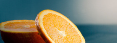 апельсин, цитрус, капли, стол, макро