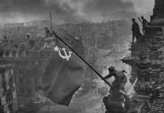 9мая, день победы, флаг над рейхстагом