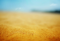 песок, пляж, небо