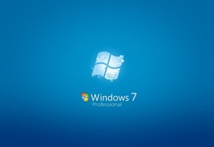 windows, logo, лого, логотип, seven, 7, professional, голубой