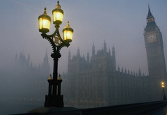 Лондон, туман