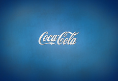 Coca-Cola, кока-кола, синияя
