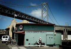 Сан-Франциско, закусочная, штурмовик, мост