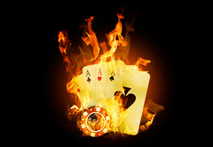покер, казино, огонь