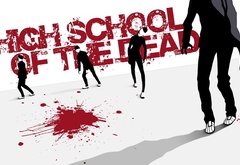 high school of the dead,  