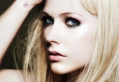 girl, Girl, Hair, Eyes, Mood, Posture, Face, Cute, Sexy, Avril Lavigne, Lavigne, Avril
