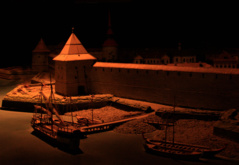 Петропавловская крепость, макет