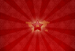 СССР, звезда, серп, молот, текстура, лучи, карта