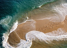 океан, остров, песок
