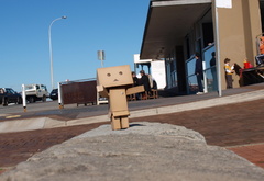 dambo, картонный робот