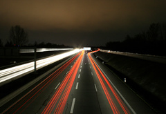 highway, night, , 