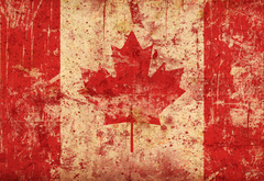 флаг, гранж, канада