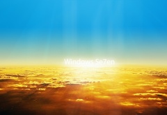 windows, seven, небо, облака