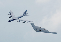 полёт, B-1, B-52