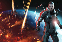 mass effect 3, шепард, атака