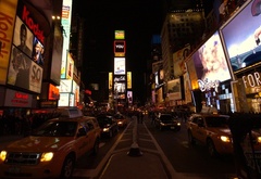 New York, вечер, улица