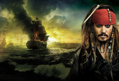 пираты, карибское море, Джонни Депп