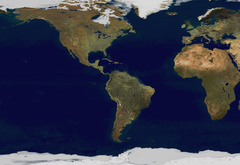 карта мира, материки, океаны