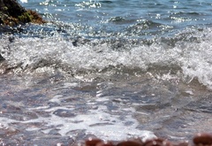 блеск, море, вода, камни