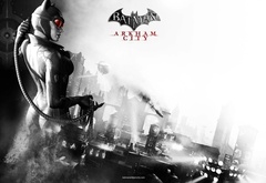 batman, arkham city, catwoman, 
