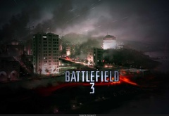 battlefield 3, город, разрушения, война