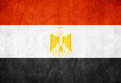 флаг, египет, триколор