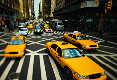нью-йорк, такси, дорога