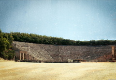 древний, стадион, гладиаторы