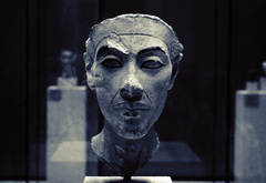 скульптура, лицо, музей