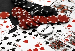poker, cards, chips