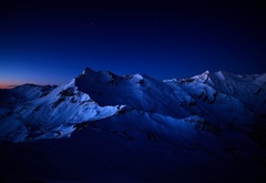 Ночь, горы, красиво