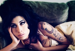 amy winehouse, tattoo, girl, singer