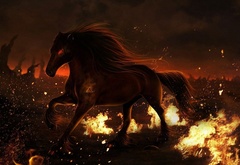 Конь, огонь, искры