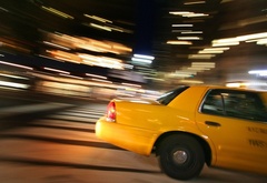 taxi, speed, lights