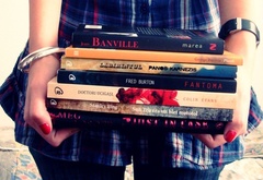 книги, девушка, учеба, руки