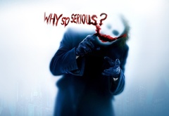 Joker, why you so serious, wallpaper