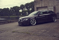 Audi, Black, Чёрная