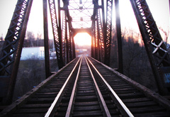 Железнодорожный, мост, путь