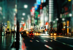 Ночь, улица, авто, свет