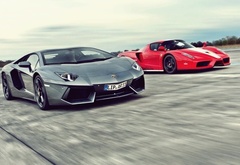 Ferrari and Lamborghini